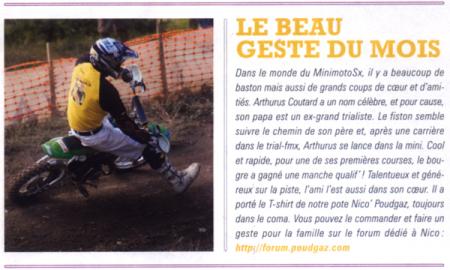 le beau geste du mois
